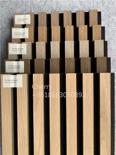 Acoustic Mdf Slats Wall Panel
