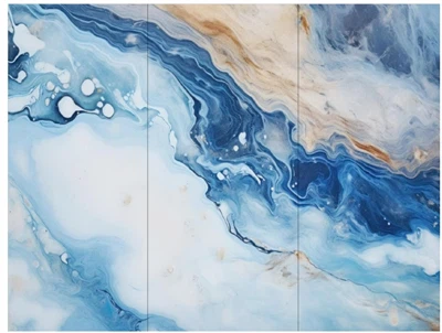 แผงหินอ่อน UV ห้องน้ำ PVC หินอ่อน