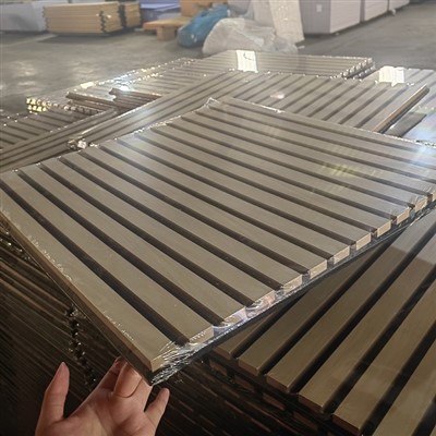 Akupanel Acoustic Wall Panel MDF Soundproof สำหรับการตกแต่งภายใน