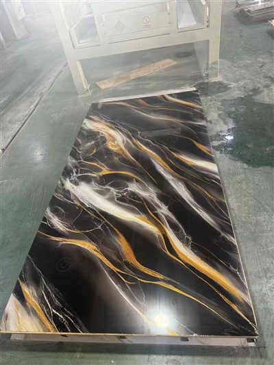 บอร์ดห้องน้ำ PVC แผ่นหินอ่อน SPC